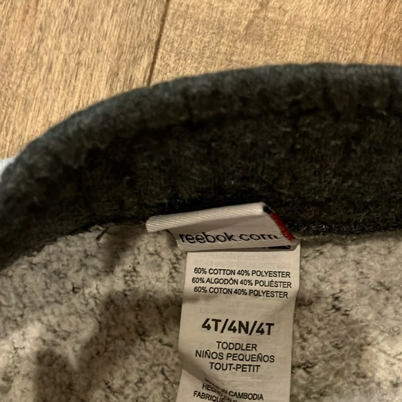 Reebok gym pants 👖 dark gray and light blue - Picture 2 of 3